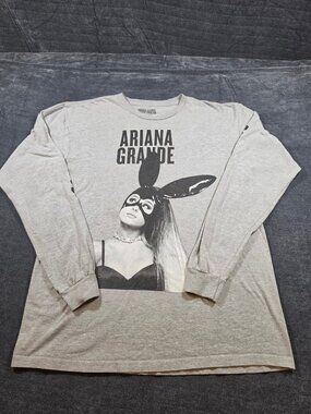 Ariana Grande Dangerous Woman Tour Long Sleeve Shirt Size L